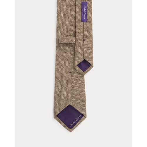 폴로 랄프로렌 Basket-Weave Wool-Silk-Cashmere Tie