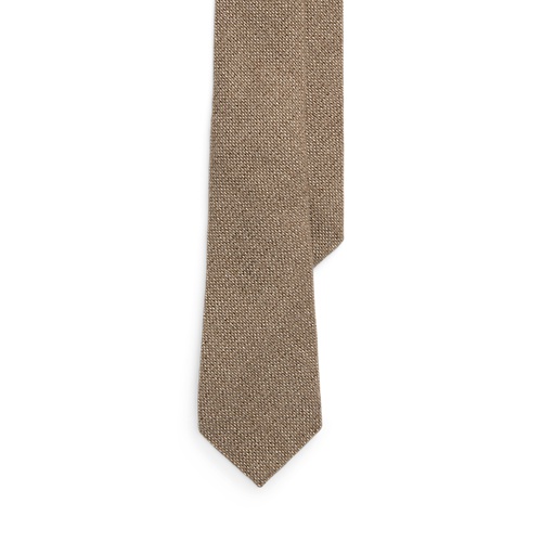 폴로 랄프로렌 Basket-Weave Wool-Silk-Cashmere Tie