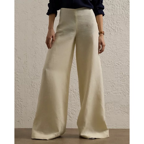 폴로 랄프로렌 Daria Linen Wide-Leg Pant