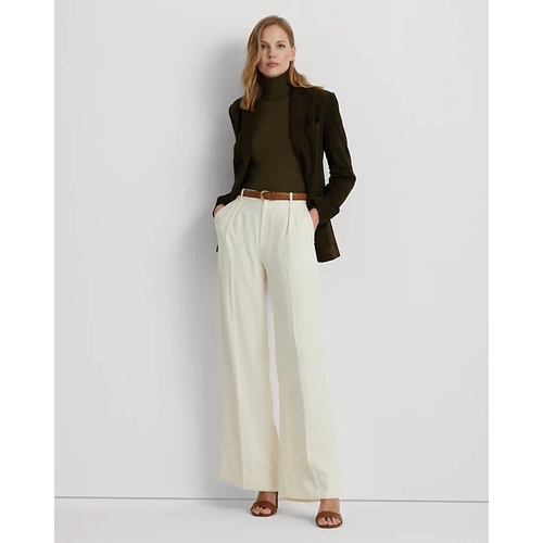 폴로 랄프로렌 Double-Faced Georgette Wide-Leg Pant