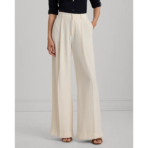 폴로 랄프로렌 Double-Faced Georgette Wide-Leg Pant