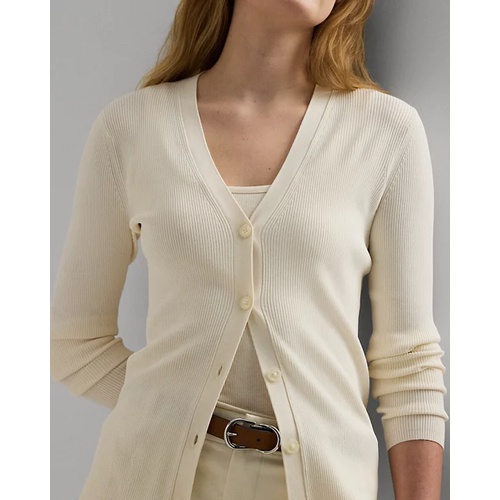 폴로 랄프로렌 Ribbed V-Neck Cardigan