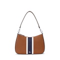 Striped Leather Medium Danni Bag