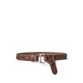 Leather Tie-Off Belt