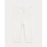 Cable-Knit Cotton Sweater Pant