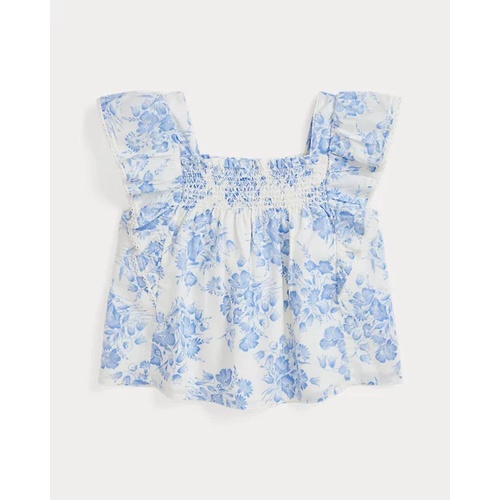 폴로 랄프로렌 Floral Slub Cotton Top