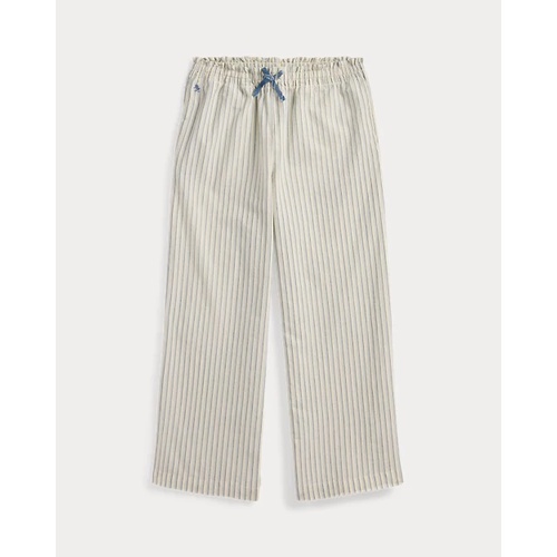 폴로 랄프로렌 Striped Cotton Madras Pull-On Pant
