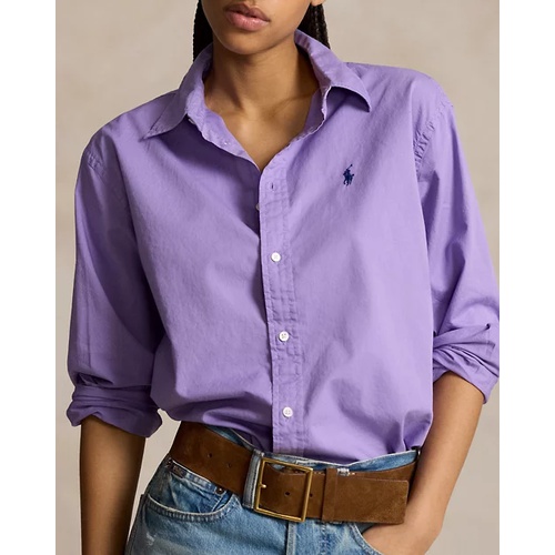 폴로 랄프로렌 Oversize Fit Cotton Twill Shirt