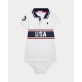 Team USA Mesh Polo Dress & Bloomer