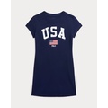 Team USA Cotton Tee Jersey Dress