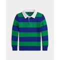 Striped Cotton Rugby Sweater