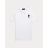 Polo Bear Cotton Mesh Polo Shirt