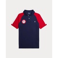 Team USA Cotton Mesh Polo Shirt
