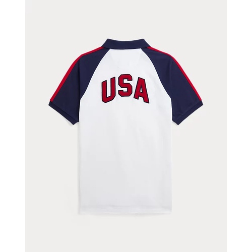 폴로 랄프로렌 Team USA Cotton Mesh Polo Shirt