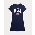 Team USA Cotton Tee Jersey Dress