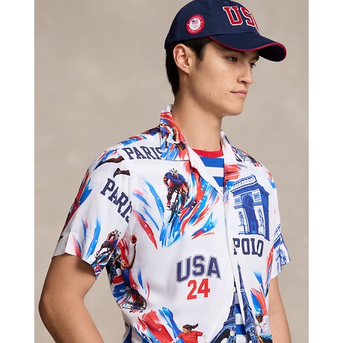 폴로 랄프로렌 Team USA Print Camp Shirt