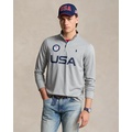 Team USA Micro-Dot Mesh Pullover