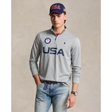 Team USA Micro-Dot Mesh Pullover