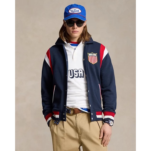 폴로 랄프로렌 Team USA Fleece Baseball Jacket