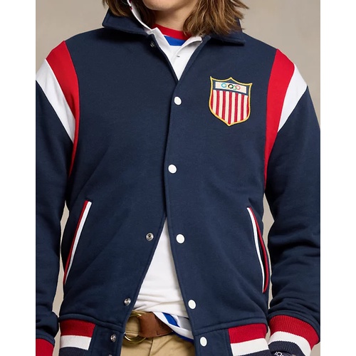 폴로 랄프로렌 Team USA Fleece Baseball Jacket