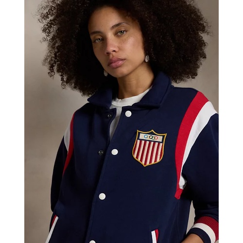 폴로 랄프로렌 Team USA Fleece Baseball Jacket