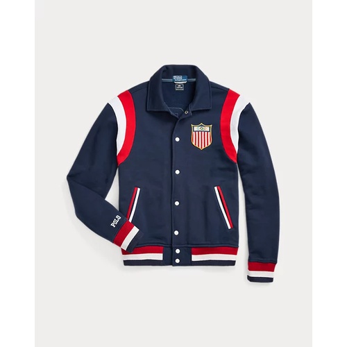 폴로 랄프로렌 Team USA Fleece Baseball Jacket