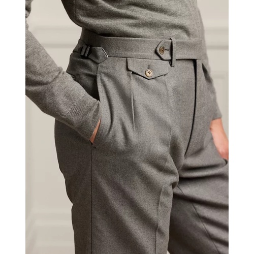 폴로 랄프로렌 Gregory Hand-Tailored Flannel Trouser