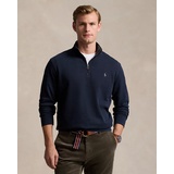 Luxury Jersey Quarter-Zip Pullover