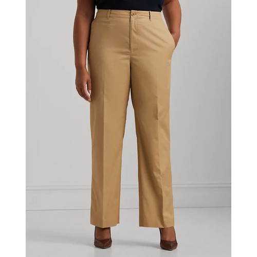 폴로 랄프로렌 Cotton Twill High-Rise Pant