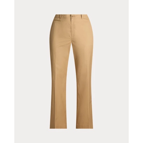 폴로 랄프로렌 Cotton Twill High-Rise Pant