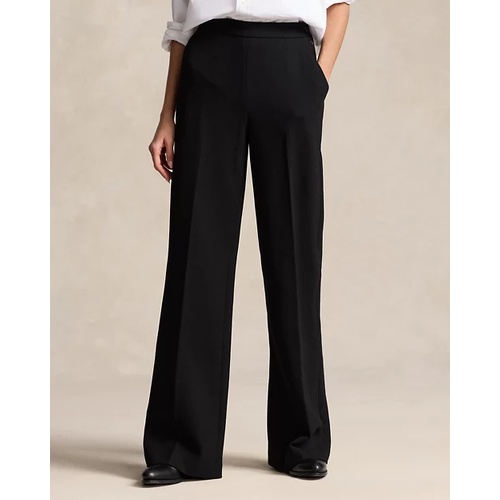 폴로 랄프로렌 Wool Crepe Wide-Leg Pant