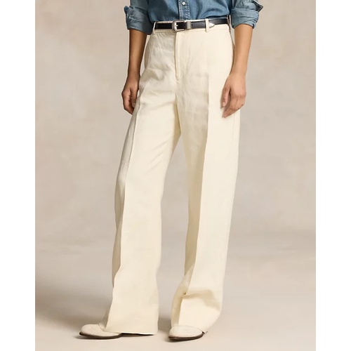 폴로 랄프로렌 Hemp Wide-Leg Pant