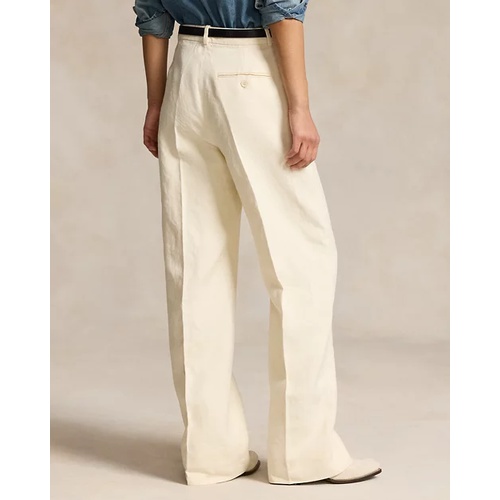 폴로 랄프로렌 Hemp Wide-Leg Pant