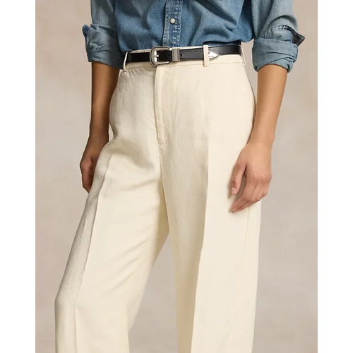 폴로 랄프로렌 Hemp Wide-Leg Pant