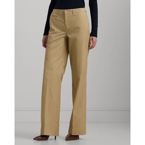 폴로 랄프로렌 Cotton Twill High-Rise Pant