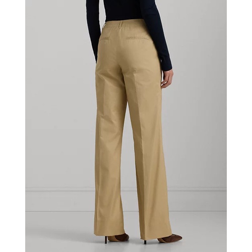 폴로 랄프로렌 Cotton Twill High-Rise Pant