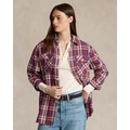 Plaid Cotton Twill Workshirt