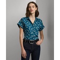 Relaxed Fit Floral Short-Sleeve Shirt