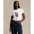 Team USA Polo Bear Jersey Tee