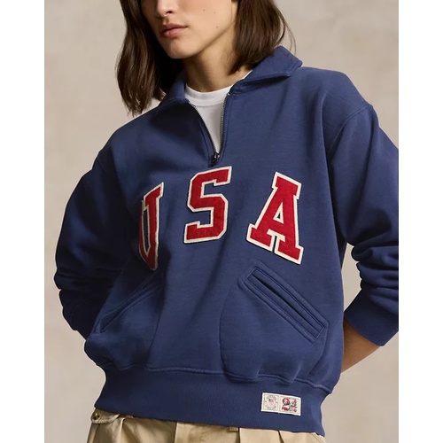 폴로 랄프로렌 Team USA Fleece Quarter-Zip