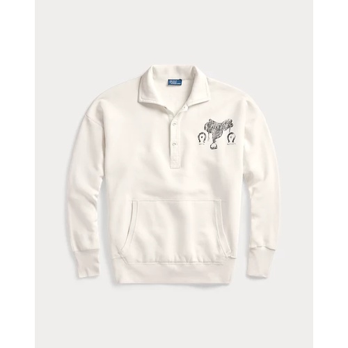 폴로 랄프로렌 Graphic Fleece Quarter-Placket Pullover