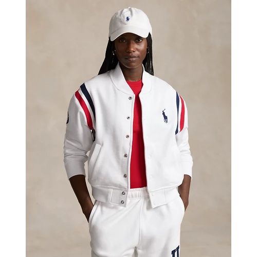 폴로 랄프로렌 Team USA Fleece Baseball Jacket