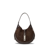 Polo ID Suede-Leather Small Shoulder Bag