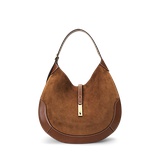 Polo ID Suede Large Shoulder Bag
