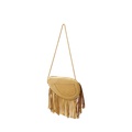 Leather Fringe Crossbody Bag