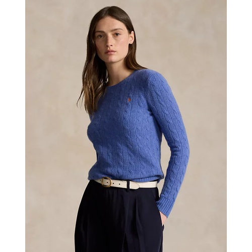 폴로 랄프로렌 Cable-Knit Wool-Cashmere Sweater