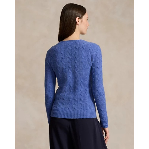 폴로 랄프로렌 Cable-Knit Wool-Cashmere Sweater