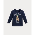 Dog-Print Cotton Long-Sleeve Tee