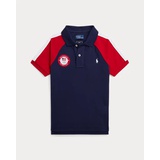 Team USA Cotton Mesh Polo Shirt