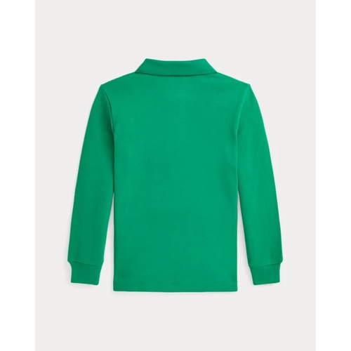 폴로 랄프로렌 Cotton Mesh Long-Sleeve Polo Shirt